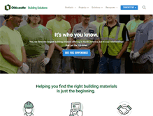 Tablet Screenshot of buildingsolutions.com
